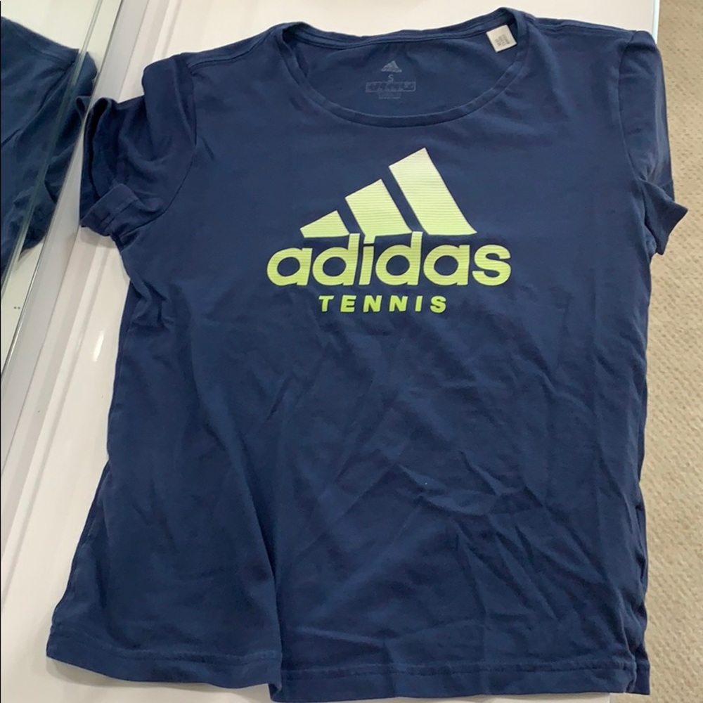 Adidas tennis tshirt cotton